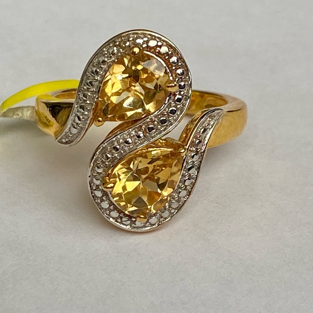 STS Karis | Jewelry | Gorgeous Signed Karis Sts Vintage Citrine ..